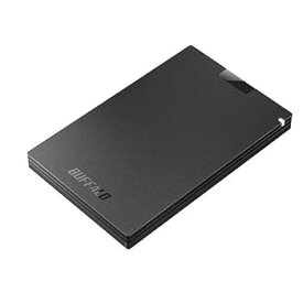 【中古】バッファロー SSD-PG2.0U3-BC USB3.2(Gen1) ポータブルSSD Type-A 2.0TB ブラック