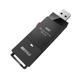 【中古】バッファロー SSD-PUTVB500U3-B [抗ウイルス抗菌ポータブルSSD USB3.2 スティック 500GB]