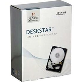【中古】日立 HGST Deskstar パッケージ版 3.5inch 1TB 32MB 7200rpm 0S02601