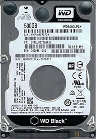 【中古】Western Digital WD5000LPLX-60ZNTT1 DCM: HVOTJVK WXF1A 500GB