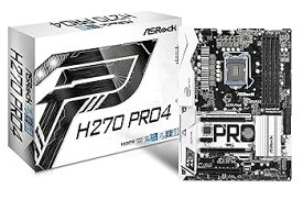 【中古】ASRock Intel H270チップセット搭載 ATXマザーボード H270 Pro4