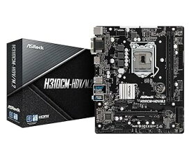 【中古】ASRock Intel H310チップ搭載 Micro ATX マザーボード H310CM-HDV/M.2