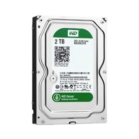 【中古】WD20EZRX Western Digital 2TB 5400RPM SATA 6.0 Gbps 3.5インチ キャビアハードドライブ