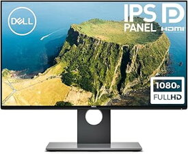 【中古】Dell ディスプレイ 23.8インチモニター U2417H /FHD/IPS非光沢/6ms/DPx2(MST),HDMI/sRGB 99%/USBハブ/フレームレス/高さ調整 回転