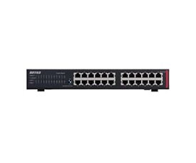 【中古】BUFFALO 法人向け レイヤー2 Giga アンマネージスイッチ BS-GU2224