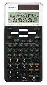 【中古】シャープsh-el531tgwh Scientific Calculator