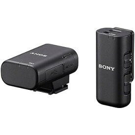 【中古】SONY(ソニー) カメラ用マイク ワイヤレスマイクロホン(マイクロホン×1+レシーバ+充電ケース) 屋内外のVlog・ライブストリーミング・映像付きイ