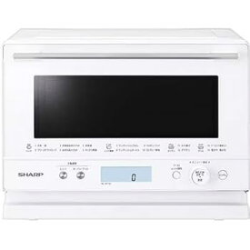 【中古】シャープ SHARP オーブンレンジ PLAINLY ホワイト系 18L ヘルツフリー(50Hz-60Hz) RE-WF184-W