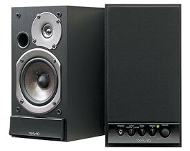 【中古】ONKYO WAVIO アンプ内蔵スピーカー 15W+15W GX-D90(B) /ブラック