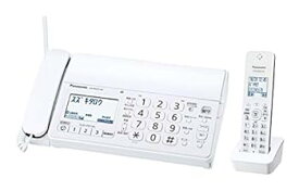 【中古】［非常に良い］パナソニック デジタルコードレス普通紙ファクス(子機1台付き) KX-PD215DL-W