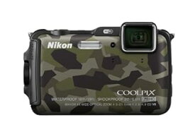 【中古】Nikon デジタルカメラ AW120 防水 1600万画素 カムフラージュ AW120GR