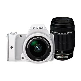 【中古】RICOH デジタル一眼レフ PENTAX K-S1 300ダブルズームキット [DAL18-55mm・DAL55-300mm] ホワイト PENTAX K-S1 300WZOOM KIT WHITE 06469