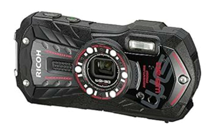 楽天市場】【中古】RICOH 防水デジタルカメラ RICOH WG-30 エボニー 