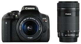 【中古】Canon デジタル一眼レフカメラ EOS Kiss X8i ダブルズームキット EF-S18-55mm/EF-S55-250mm 付属 EOSKISSX8I-WKIT