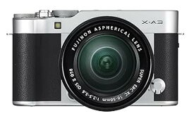 【中古】富士フイルム(FUJIFILM) ミラーレス一眼 X-A3 レンズキット シルバー X-A3LK-XC-S