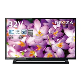 【中古】東芝 32V型 液晶テレビ レグザ 32S22 ハイビジョン 外付けHDD ウラ録対応 （2018年モデル）