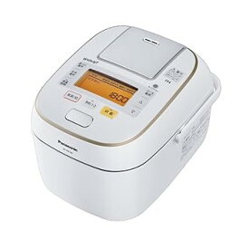 【中古】パナソニック 5.5合 炊飯器 圧力IH式 Wおどり炊き スノークリスタルホワイト SR-PW106-W