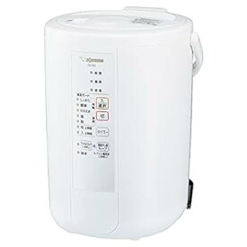 【中古】象印マホービン(ZOJIRUSHI) 加湿器 ベーシックタイプ 3.0L スチーム式 蒸気式 フィルター不要 お手入れ簡単 ホワイト EE-RQ50-WA