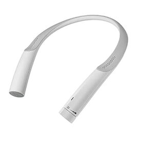 【中古】［非常に良い］オーディオテクニカ AT-NSP700TV SOUND ASSIST ワイヤレスネックスピーカー 連続再生約13時間/ 防滴/はっきり音/置くだけ充電