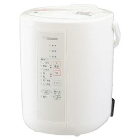 【中古】象印マホービン(ZOJIRUSHI) 象印 加湿器 ベーシックタイプ 2.2L スチーム式 蒸気式 フィルター不要 お手入れ簡単 ホワイト EE-RR35-WA