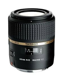 【中古】TAMRON 単焦点マクロレンズ SP AF60mm F2 DiII MACRO 1:1 ニコン用 APS-C専用 G005NII