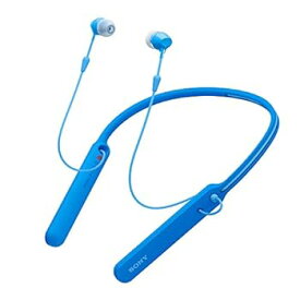 【中古】ソニー ワイヤレスイヤホン WI-C400 : Bluetooth対応 最大20時間連続再生 カナル型 マイク付き 2017年モデル ブルー WI-C400 L