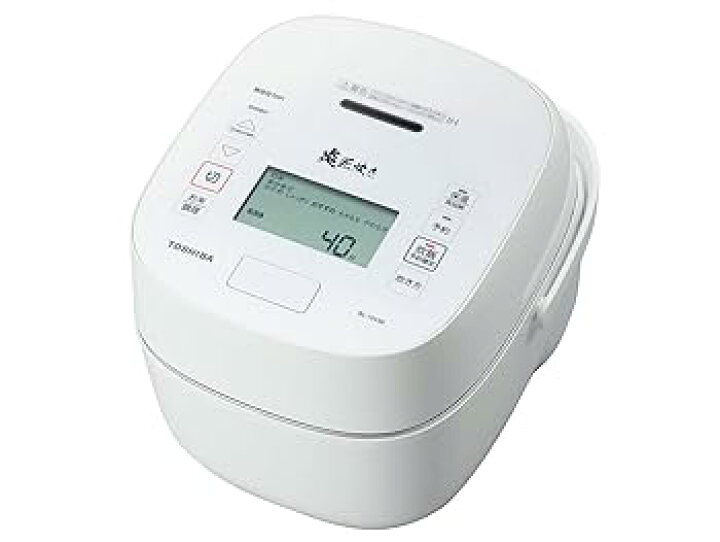 楽天市場】【中古】東芝 真空圧力IHジャー炊飯器（5.5合炊き）ホワイト 