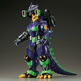 【中古】バンダイ ゴジラ対エヴァンゲリオン 東宝30cmシリーズ 3式機龍（2002版）重武装型 エヴァ初号機イメージカラー