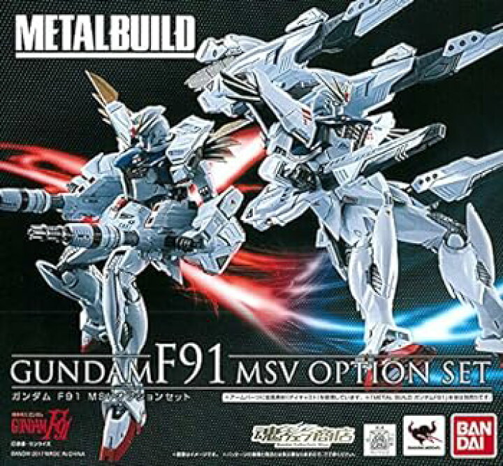 楽天市場】【中古】BANDAI METAL BUILD ガンダムF91 MSVオプション 