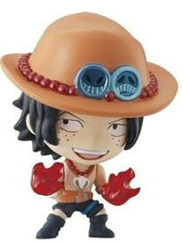 【中古】デフォルマイスタープチ ワンピース ocean blue box エース 単品 オーシャンブルーボックス ONEPIECE フィギュア BANDAI バンダイ