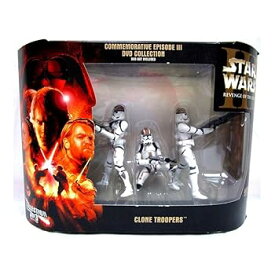 【中古】Star Wars Wal-Mart Exclusive Commemorative Episode 3 Brown Clone Troopers 3-Pack