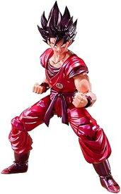 【中古】S.H.フィギュアーツ ドラゴンボール 孫悟空 界王拳 約140mm PVC&ABS製 塗装済み可動フィギュア