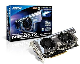 【中古】MSI グラフィックボード GTX560 搭載 冷却装置「Twin Frozr II」 N560GTX Twin Frozr II OC