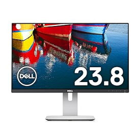 【中古】Dell ディスプレイ モニター U2414H 23.8インチ/フルHD/IPS非光沢/8ms/HDMIx2,DPx2(MST)/USBハブ/フレームレス