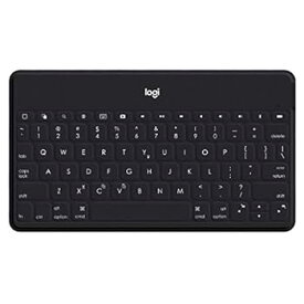 【中古】ロジクール KEYS TO GO ワイヤレス Bluetooth キーボード iK1042BKA US配列 薄型 6mm 軽量 180g ワイヤレスキーボード iPhone iPad Apple TV 充