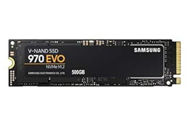 【中古】Samsung 970 EVO 500GB - NVMe PCIe M.2 2280 SSD（MZ-V7E500BW）