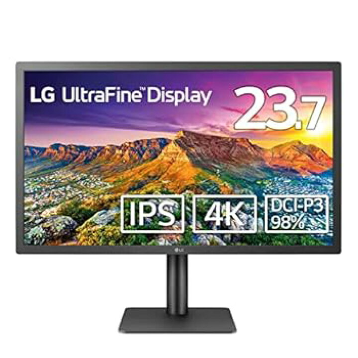 楽天市場】【中古】LG モニター ディスプレイ 24MD4KL-B 23.7インチ 