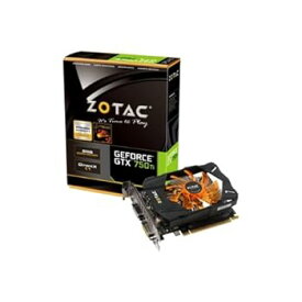 【中古】ZOTAC GeForce GTX 750 Ti 2GB グラフィックスボード 日本正規代理店品 VD5281 ZTGTX750TI-2GD5R01