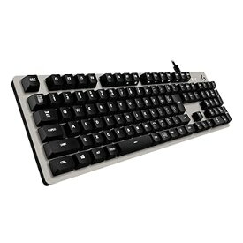 【中古】Logicool G ゲーミングキーボード G413rSV シルバー メカニカルキーボード タクタイル 日本語配列 USBパススルー G413 国内正規品 2年間メーカー