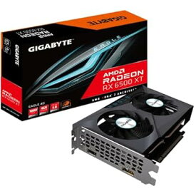 【中古】GIGABYTE AMD Radeon RX6500XT搭載 グラフィックボード GDDR6 4GB【国内正規代理店】 GV-R65XTEAGLE-4GD