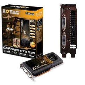 【中古】ZOTAC グラフィックボード GeForce GTX580 1536MB DDR5 ZT-50101-10P