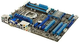 【中古】ASUSTeK Intel H77搭載 マザーボード LGA1155対応 P8H77-V 【ATX】