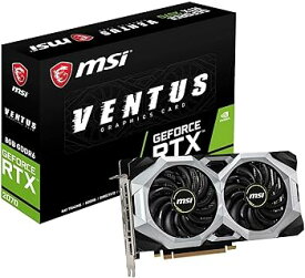 【中古】MSI GeForce RTX 2070 VENTUS 8G グラフィックスボード VD6826