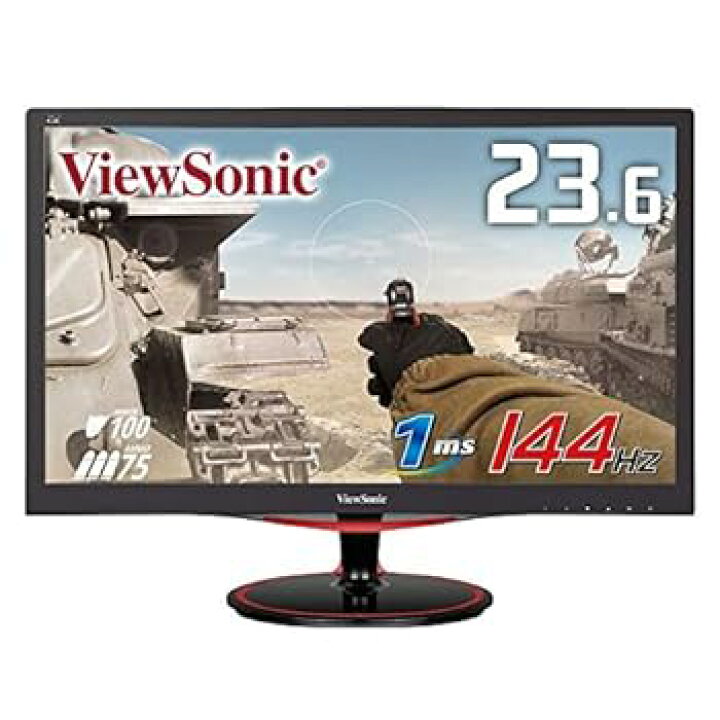 楽天市場】【中古】ViewSonic 23.6型 144Hz駆動 1ms フルHDゲーミング 