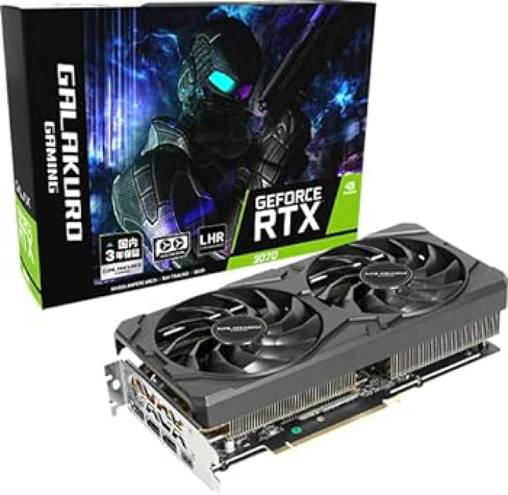 楽天市場】【中古】玄人志向 NVIDIA GeForce RTX3070 搭載  