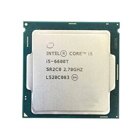 【中古】CPU Intel Core I5 6600T 2.7 GHzクワッドコアクアッドスレッド CPUプロセッサー6M 35W LGA 1151 コンピュータアクセサリー