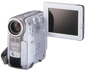 【中古】JVCケンウッド ビクター 液晶付デジタルビデオカメラ チタンシルバー チタンシルバー GR-DX307-S