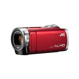 【中古】JVCKENWOOD JVC ビデオカメラ EVERIO GZ-E325 内蔵メモリー8GB ローズレッド GZ-E325-R