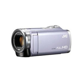 【中古】JVCKENWOOD JVC ビデオカメラ EVERIO GZ-E345 内蔵メモリー16GB フローラルバイオレット GZ-E345-V