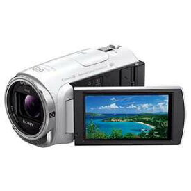 【中古】SONY HDビデオカメラ Handycam HDR-CX670 ホワイト 光学30倍 HDR-CX670-W